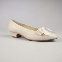 American Duchess Waltz Women's Edwardian Slipper (Cream) -StrideOne Store 4A4C6238 5552 4CA5 9653 52AB74F87FDB