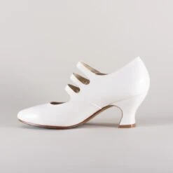 American Duchess Bellatrix Women's Edwardian Shoes (Soft Ivory) 10 American Duchess Bellatrix Women's Edwardian Shoes (Soft Ivory) -StrideOne Store Bellatrix Ivory3 6.24