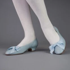American Duchess Waltz Women's Edwardian Slipper (Pale Blue) -StrideOne Store DSC000592 2