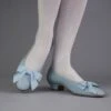 American Duchess Waltz Women's Edwardian Slipper (Pale Blue)