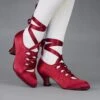American Duchess Foxtrot Women's Edwardian Pump (Red) -StrideOne Store DSC00203 2