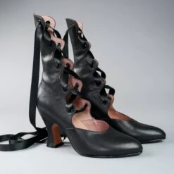 American Duchess Tango Women's Edwardian Boot (Black) -StrideOne Store DSC00477