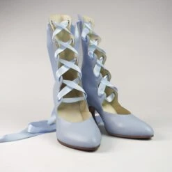 American Duchess Tango Women's Edwardian Boot (Sky Blue) 11 American Duchess Tango Women's Edwardian Boot (Sky Blue) -StrideOne Store DSC00534