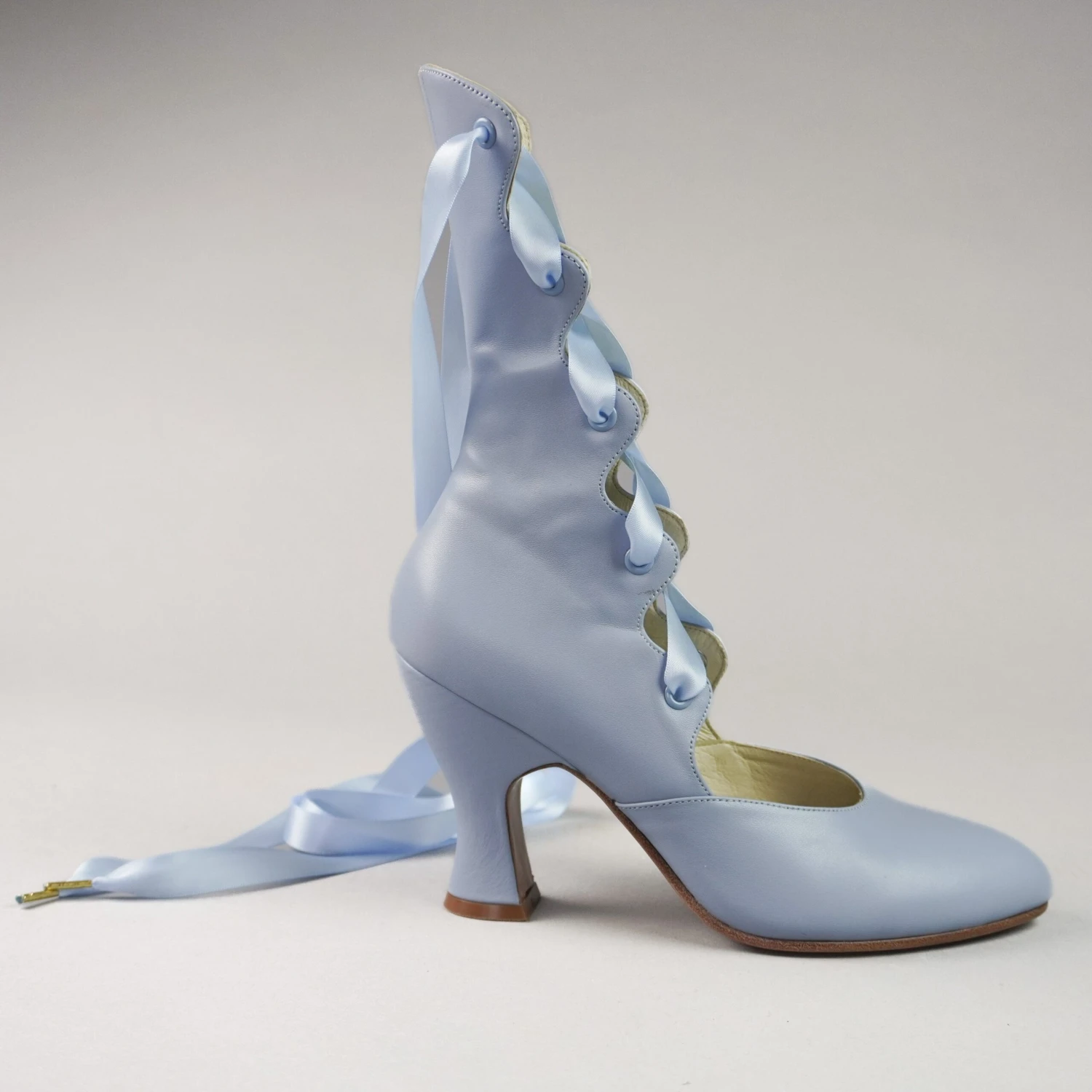 American Duchess Tango Women's Edwardian Boot (Sky Blue) 7 American Duchess Tango Women's Edwardian Boot (Sky Blue) - Image 5