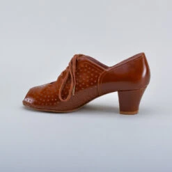 American Duchess Jenny Women’s Vintage Oxfords (Chestnut Brown) -StrideOne Store JennyCordovan 7 2023