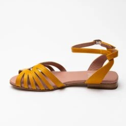 American Duchess PRE-ORDER Marta Vintage Women's Sandals (Goldenrod Yellow) 10 American Duchess PRE-ORDER Marta Vintage Women's Sandals (Goldenrod Yellow) -StrideOne Store Marta 15