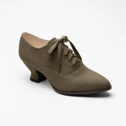 American Duchess Kedwardian Women's Sporting Oxfords (Moss Green) -StrideOne Store NMSS 5108