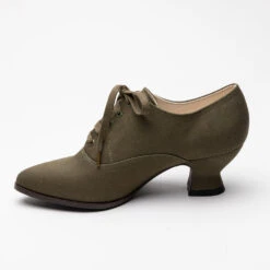American Duchess Kedwardian Women's Sporting Oxfords (Moss Green) -StrideOne Store NMSS 5111