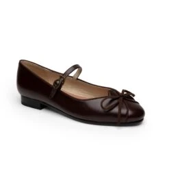 American Duchess PRE-ORDER Claud Vintage Flats (Cordovan) -StrideOne Store NMSS 8479