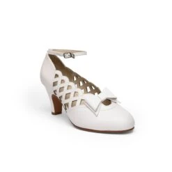 American Duchess PRE-ORDER Jessie Vintage Pumps (Soft Ivory) 9 American Duchess PRE-ORDER Jessie Vintage Pumps (Soft Ivory) -StrideOne Store NMSS 8679