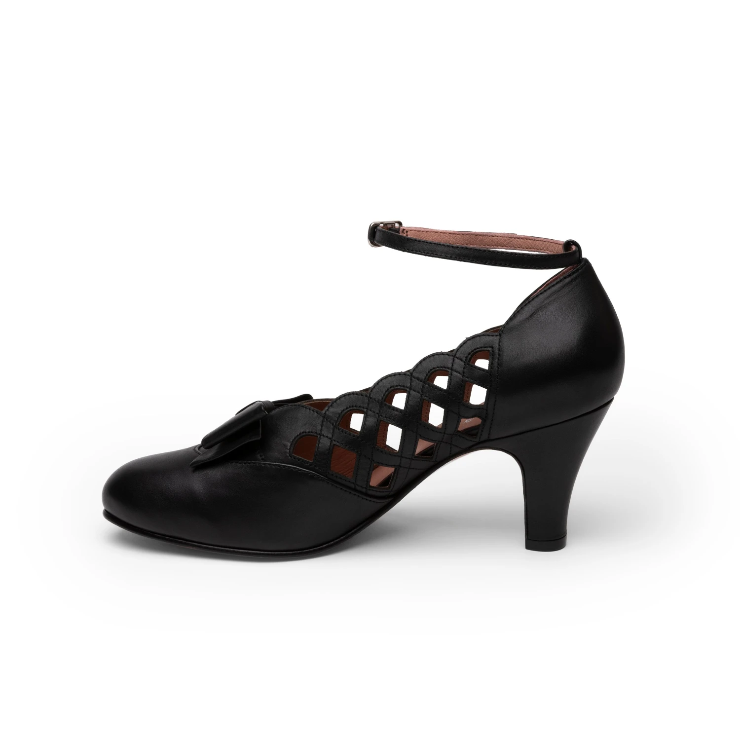 American Duchess PRE-ORDER Jessie Vintage Pumps Wide (Black) 7 American Duchess PRE-ORDER Jessie Vintage Pumps Wide (Black) - Image 5