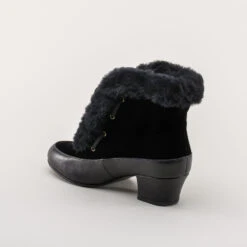 American Duchess Alpen Women's Retro Winter Booties (Black) 24 American Duchess Alpen Women's Retro Winter Booties (Black) -StrideOne Store alpen retro winter booties black black 6