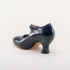 American Duchess Anna May Women's 1920s Mary Jane High Heels (Navy) 24 American Duchess Anna May Women's 1920s Mary Jane High Heels (Navy) -StrideOne Store anna may 1920s mary jane high heels navy w 6