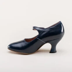 American Duchess Anna May Women's 1920s Mary Jane High Heels (Navy) 25 American Duchess Anna May Women's 1920s Mary Jane High Heels (Navy) -StrideOne Store anna may 1920s mary jane high heels navy w 7