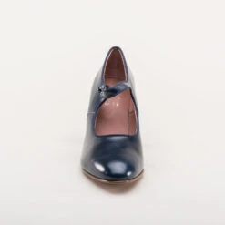 American Duchess Anna May Women's 1920s Mary Jane High Heels (Navy) 27 American Duchess Anna May Women's 1920s Mary Jane High Heels (Navy) -StrideOne Store anna may 1920s mary jane high heels navy w 9