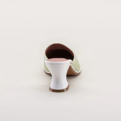 American Duchess Antoinette Women's 18th Century Mules (Green) 22 American Duchess Antoinette Women's 18th Century Mules (Green) -StrideOne Store antoinette 18th century mules green 5