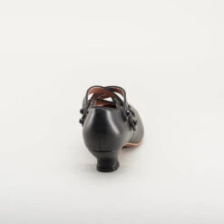 American Duchess Astoria Women's Edwardian Leather Shoes (Black) -StrideOne Store astoria edwardian shoes black 20 5