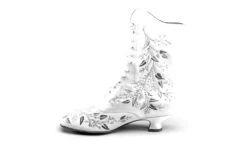 American Duchess Flora Women's Embroidered Boots (Ivory) 31 American Duchess Flora Women's Embroidered Boots (Ivory) -StrideOne Store bata flora embroidered boots ivory label no display