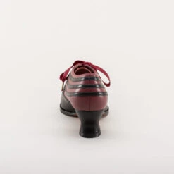 American Duchess Bernadette Women's Edwardian Oxfords Wide (Burgundy/Black) -StrideOne Store bernadette banner edwardian oxfords burgundy black w 5 d4bd32fe d667 4e14 b51c 8681953b3f3a