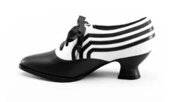 American Duchess Bernadette Women's Edwardian Oxfords (Navy/Ivory) -StrideOne Store bernadette banner edwardian oxfords navy ivory w 7 label no display