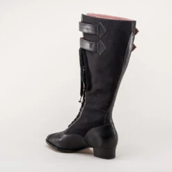 American Duchess Cambridge Women's Edwardian Bicycle Boots (Black/Black) -StrideOne Store cambridge edwardian bicycle boots black 6