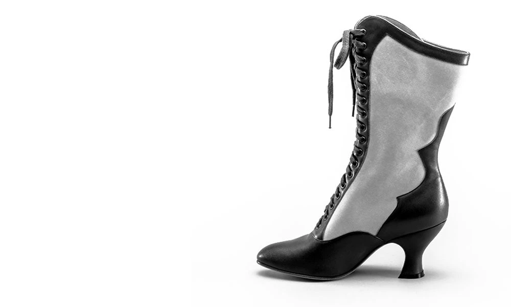 American Duchess Camille Women's Edwardian Boots (Brown/Tan) 18 American Duchess Camille Women's Edwardian Boots (Brown/Tan) - Image 16