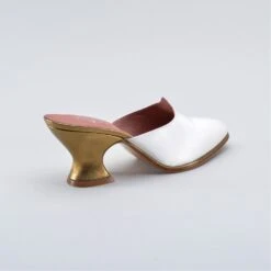 American Duchess Charlotte Women's 18th Century Mules (Ivory) -StrideOne Store charlotte ivory 2023 shopify 6