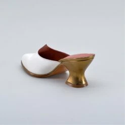 American Duchess Charlotte Women's 18th Century Mules (Ivory) -StrideOne Store charlotte ivory 2023 shopify 8