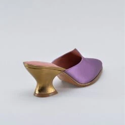 American Duchess Charlotte Women's 18th Century Mules (Dusty Purple) -StrideOne Store charlotte purple 2023 shopify 6