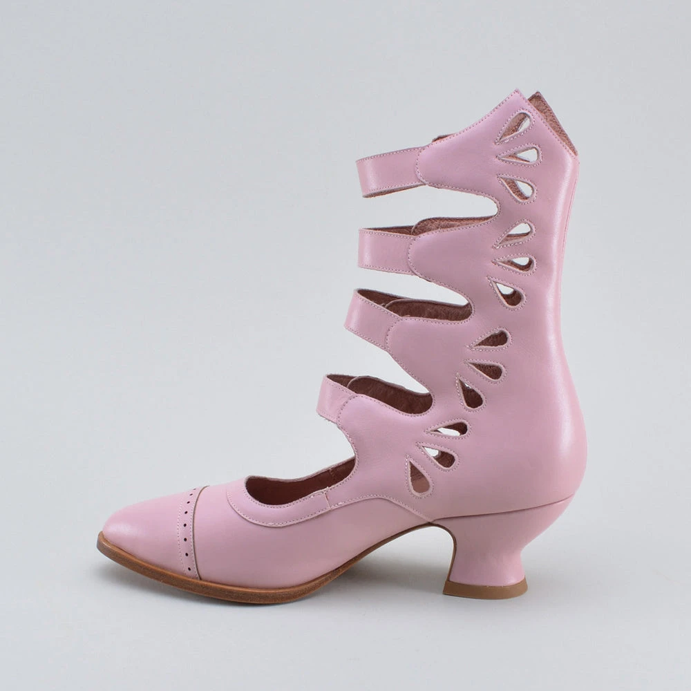 American Duchess Colette Women's Edwardian Button Boots (Pink) 11 American Duchess Colette Women's Edwardian Button Boots (Pink) - Image 9