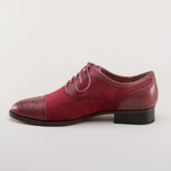 American Duchess Dandy Men's Vintage Cap Toe Oxfords (Oxblood) 20 American Duchess Dandy Men's Vintage Cap Toe Oxfords (Oxblood) -StrideOne Store dandy wellington cap toe oxford oxblood 7
