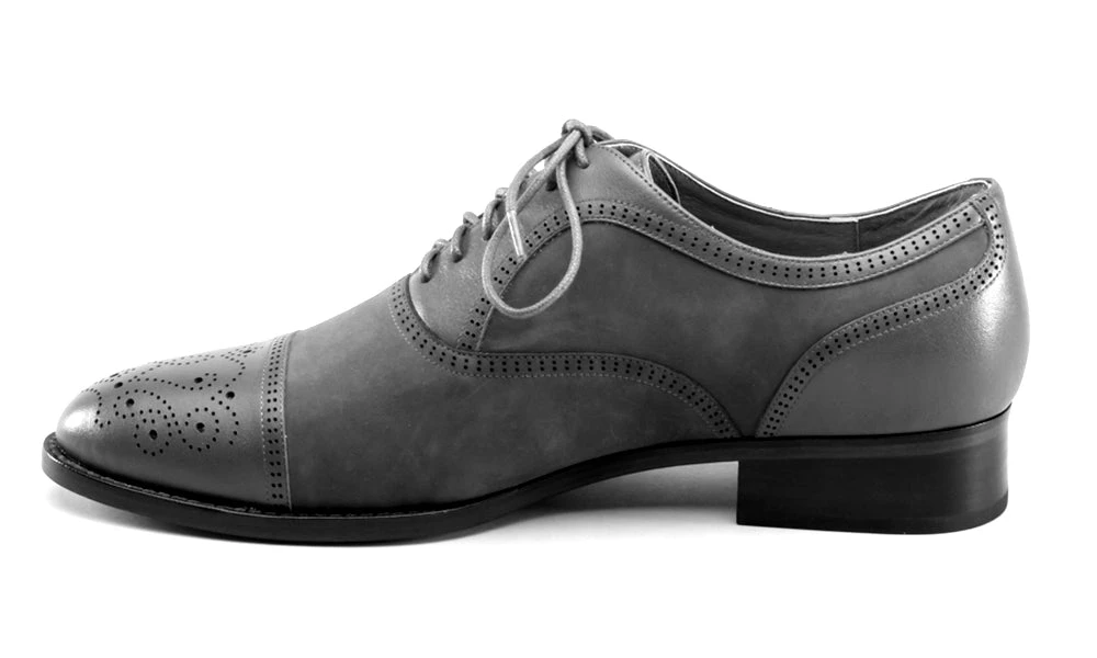 American Duchess Dandy Men's Vintage Cap Toe Oxfords (Oxblood) 14 American Duchess Dandy Men's Vintage Cap Toe Oxfords (Oxblood) - Image 12