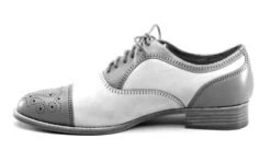 American Duchess Dandy Men's Vintage Cap Toe Oxfords (Sage/Buff) -StrideOne Store dandy wellington cap toe oxford sage buff label no display