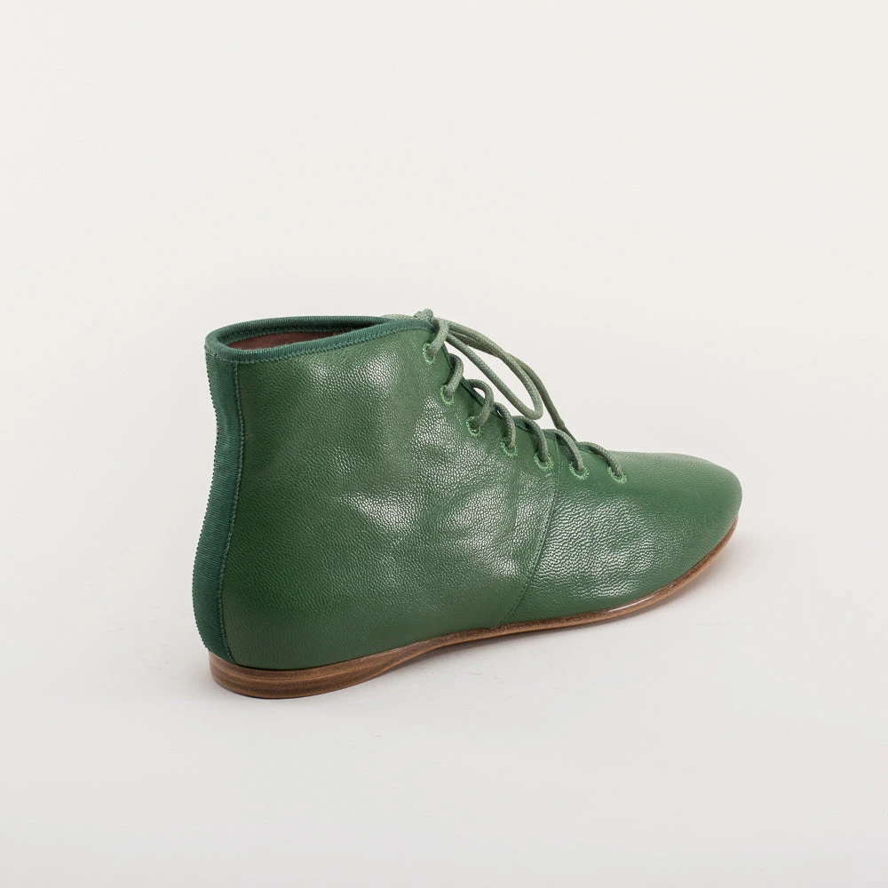 American Duchess Emma Women's Regency Leather Boots (Green) 9 American Duchess Emma Women's Regency Leather Boots (Green) - Image 7