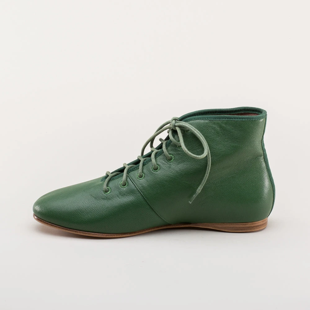American Duchess Emma Women's Regency Leather Boots (Green) 12 American Duchess Emma Women's Regency Leather Boots (Green) - Image 10