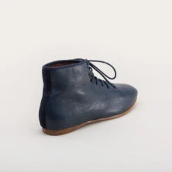 American Duchess Emma Women's Regency Leather Boots (Navy) -StrideOne Store emma regency lace up boots navy 4