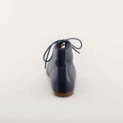 American Duchess Emma Women's Regency Leather Boots (Navy) -StrideOne Store emma regency lace up boots navy 5