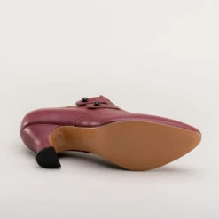 American Duchess Endora Women's Victorian Witch Shoes (Blood Red) 28 American Duchess Endora Women's Victorian Witch Shoes (Blood Red) -StrideOne Store endora 1890s witch shoes red 10