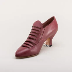 American Duchess Endora Women's Victorian Witch Shoes (Blood Red) 26 American Duchess Endora Women's Victorian Witch Shoes (Blood Red) -StrideOne Store endora 1890s witch shoes red 8