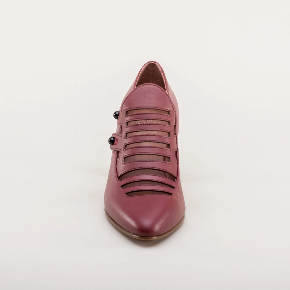 American Duchess Endora Women's Victorian Witch Shoes (Blood Red) 14 American Duchess Endora Women's Victorian Witch Shoes (Blood Red) - Image 12