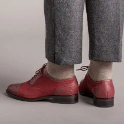 American Duchess Gladys Women's Vintage Cap Toe Oxfords (Oxblood) 19 American Duchess Gladys Women's Vintage Cap Toe Oxfords (Oxblood) -StrideOne Store gladys vintage cap toe oxford dandy wellington oxblood of 3