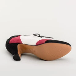 American Duchess Karolina Women's Retro Oxfords (Black/Oxblood/Ivory) -StrideOne Store karolina vintage oxfords black oxblood ivory 10