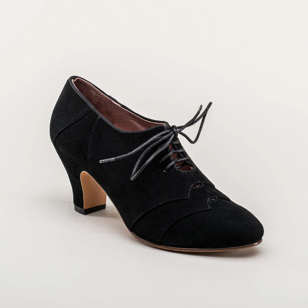 American Duchess Karolina Women's Retro Oxfords (Black) 7 American Duchess Karolina Women's Retro Oxfords (Black) - Image 5