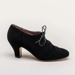 American Duchess Karolina Women's Retro Oxfords (Black) 21 American Duchess Karolina Women's Retro Oxfords (Black) -StrideOne Store karolina vintage oxfords black w 3