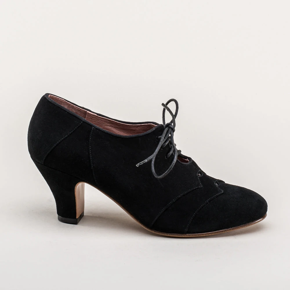 American Duchess Karolina Women's Retro Oxfords (Black) 8 American Duchess Karolina Women's Retro Oxfords (Black) - Image 6