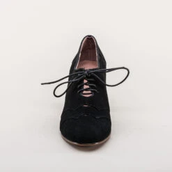 American Duchess Karolina Women's Retro Oxfords (Black) 27 American Duchess Karolina Women's Retro Oxfords (Black) -StrideOne Store karolina vintage oxfords black w 9