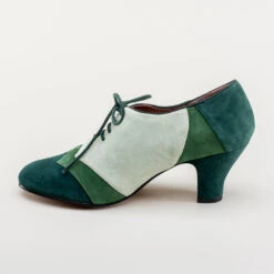 American Duchess Karolina Women's Retro Oxfords (Green) -StrideOne Store karolina vintage oxfords green 7
