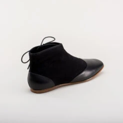 American Duchess Keckley Women's Victorian Side-Lace Boots (Black/Black) -StrideOne Store keckley victorian side lace boots black 3