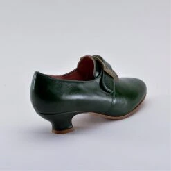 American Duchess Kensington Women's 18th Century Leather Shoes (Forest Green) 28 American Duchess Kensington Women's 18th Century Leather Shoes (Forest Green) -StrideOne Store kensington green 2023 shopify 9