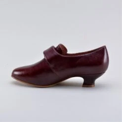 American Duchess Kensington Women's 18th Century Leather Shoes (Bordeaux) -StrideOne Store kensington oxblood 2023 shopify 16
